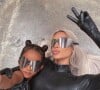 Kim Kardashian et sa fille North sur Instagram. Le 5 août 2022.