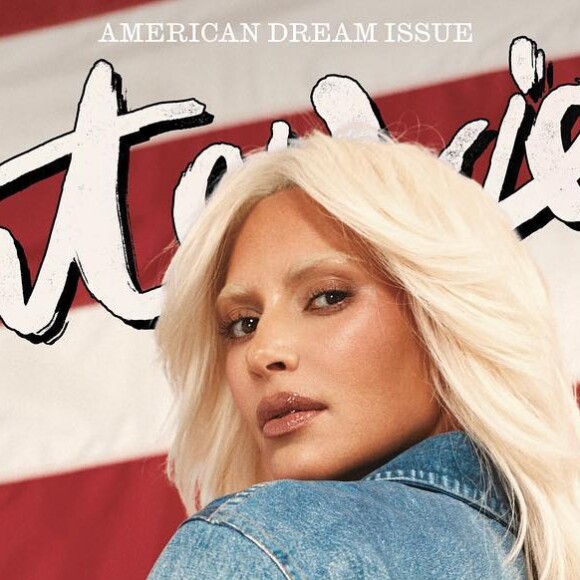 Kim Kardashian en couverture d'Interview Magazine.