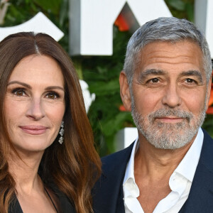 Julia Roberts & George Clooney - Première du film "Ticket to Paradise" à Londres, le 7 septembre 2022.