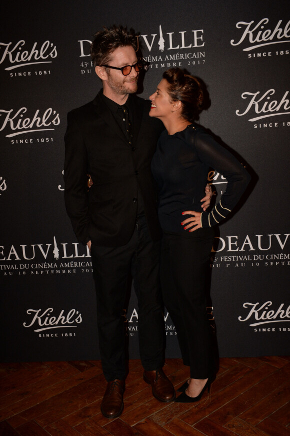 Jamie Hewlett et sa femme Emma De Caunes - Soirée au Kiehl's Club lors du 43ème Festival du Cinéma Américain de Deauville, France, le 2 septembre 2017. © Rachid Bellak/Bestimage 