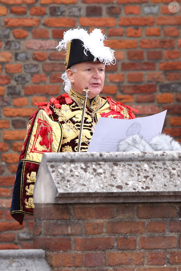 Proclamation du roi Charles III d'Angleterre depuis le balcon du palais Saint-James à Londres. Le 10 septembre 2022