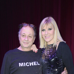 Chantal Ladesou et son mari Michel - People au spectacle de Chantal Ladesou à l'Olympia à Paris, le 23 février 2014. 
