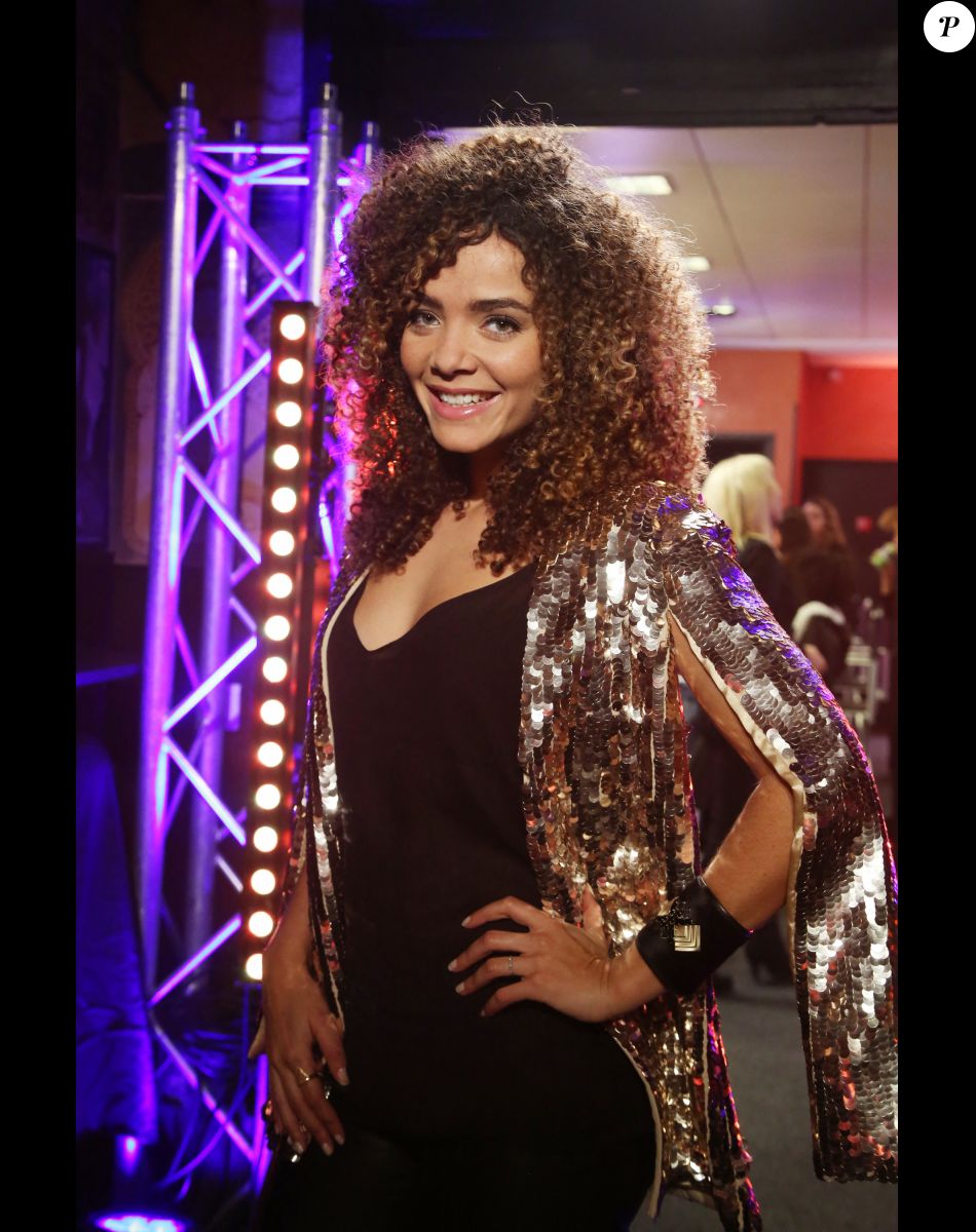 Exclusif - Anaïs Grangerac - Backstage de l'enregistrement de l'émission "Tout le monde chante contre le cancer, les stars relèvent le défi" à l'Olympia, qui sera diffusée le 22 décembre sur W9. Le 6 décembre 2016 © Guignebourg-Perusseau / Bestimage