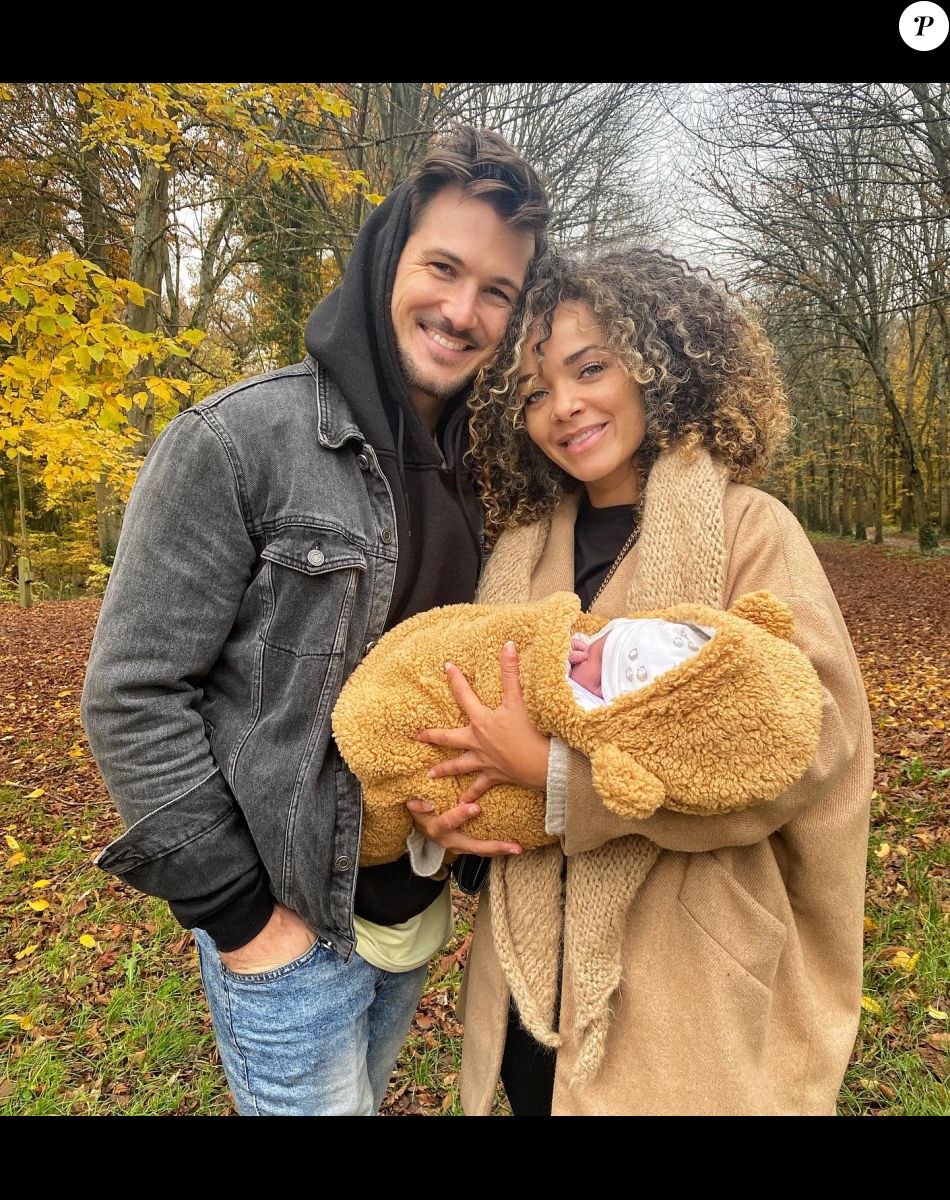 Anaïs Grangerac avec son mari Damien
