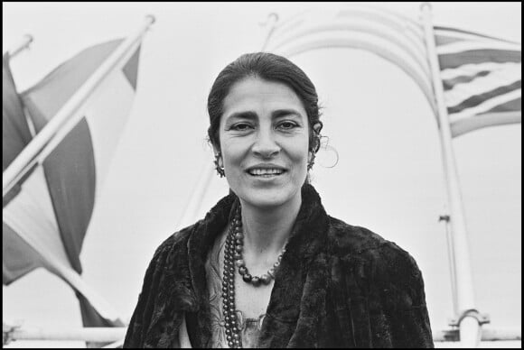 Archives - Irène Papas présente "Iphigénie" au festival de Cannes en 1977