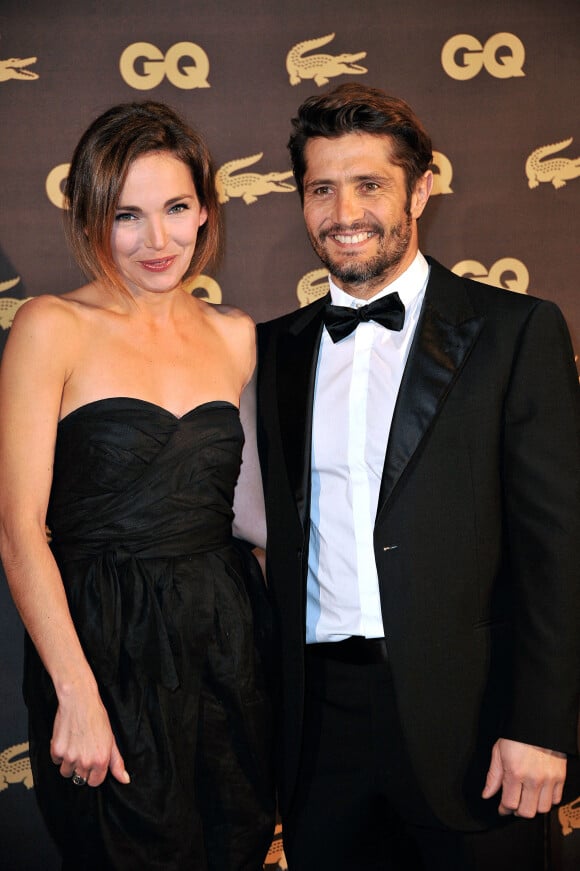 Bixente Lizarazu et sa compagne Claire Keim - Soiree GQ "l'Homme de l'Année" au Musée d'Orsay à Paris.