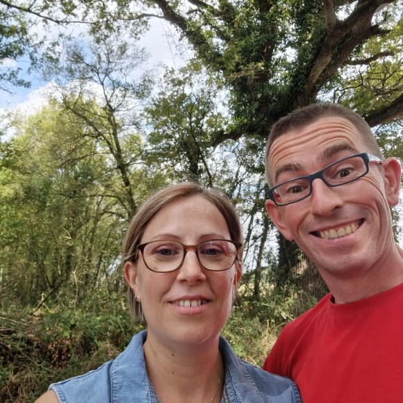 Hervé et Stéphanie de "L'amour est dans le pré"