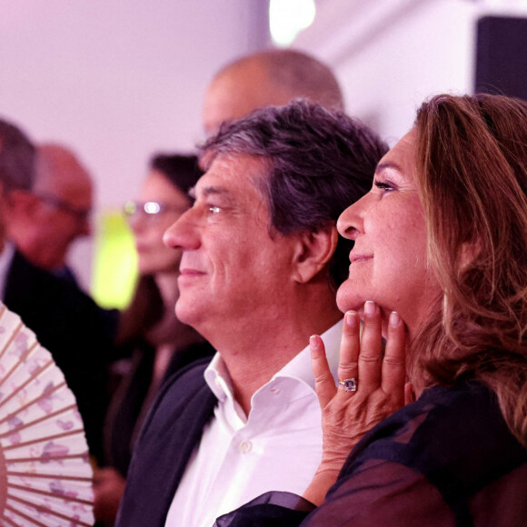 Fati Rosenberg - Le professeur S.Lyonnet, président de l'Institut des maladies génétiques, et le galériste K. Mennour ont organisé la 4ème édition de la soirée "Heroes for Imagine", à Paris, France, le 12 septembre 2022. © Dominique Jacovides/Bestimage 