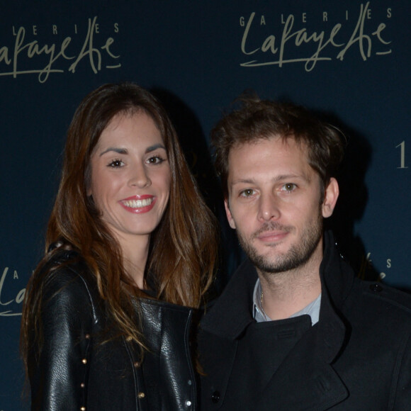 Nicolas Duvauchelle et Laura Isaaz - Soiree d'anniversaire des 100 ans des Galeries Lafayette. 