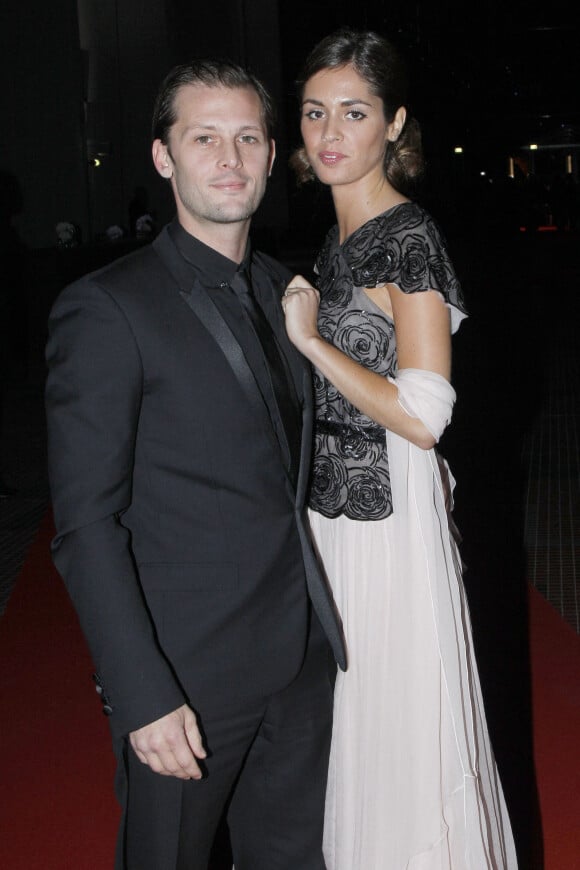 Nicolas Duvauchelle et Laura Isaaz à l'inauguration de la Cité du cinéma à Saint-Denis, le 21 septembre 2012.