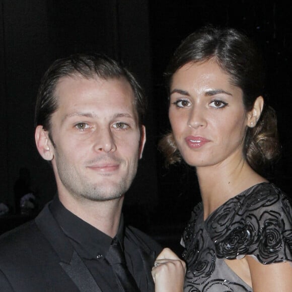 Nicolas Duvauchelle et Laura Isaaz à l'inauguration de la Cité du cinéma à Saint-Denis, le 21 septembre 2012.