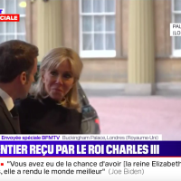 Funérailles d'Elizabeth II : Emmanuel Macron arrivé avec Brigitte pour le dîner à Buckingham