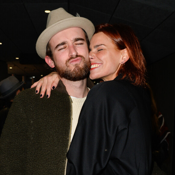 Exclusif - Fauve Hautot et son ex-compagnon Jules Renault - People à la générale de la comédie musicale "Saturday Night Fever" au Palais des Sports de Paris le 9 février 2017. © Coadic Guirec - Dominique Jacovides / Bestimage