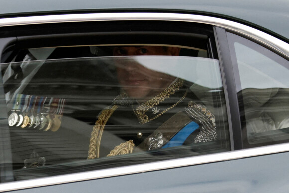 Le prince Edward, comte de Wessex - Arrivées au service funéraire à l'Abbaye de Westminster pour les funérailles d'Etat de la reine Elizabeth II d'Angleterre le 19 septembre 2022. © Alkis Konstantinidis / PA via Bestimage