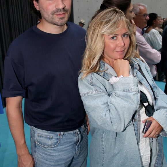 Exclusif - Hugo Vitrani et sa compagne Enora Malagré - Vernissage de l'Exposition "Une seconde d'éternité" à la Bourse de Commerce - Pinault Collection à Paris le 21 Juin 2022. © Bertrand Rindoff/Bestimage