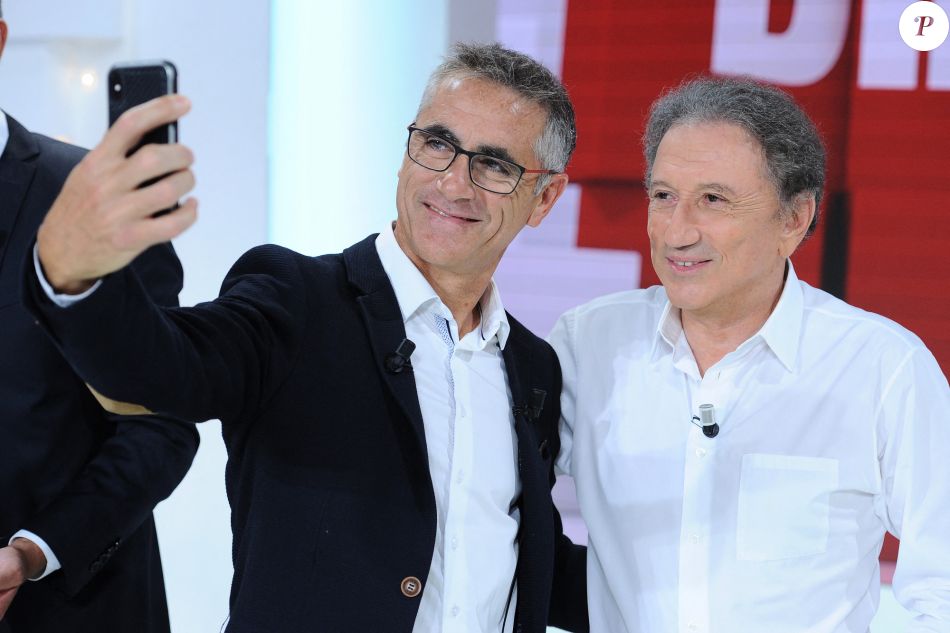 Exclusif Laurent Jalabert et Michel Drucker Enregistrement de l