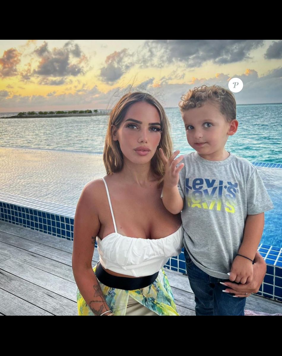 Manon Marsault et Julien Tanti ont eu deux enfants, Tiago et Angelina - Instagram