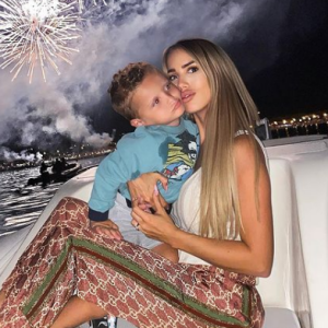 Manon Marsault et Julien Tanti ont eu deux enfants, Tiago et Angelina - Instagram