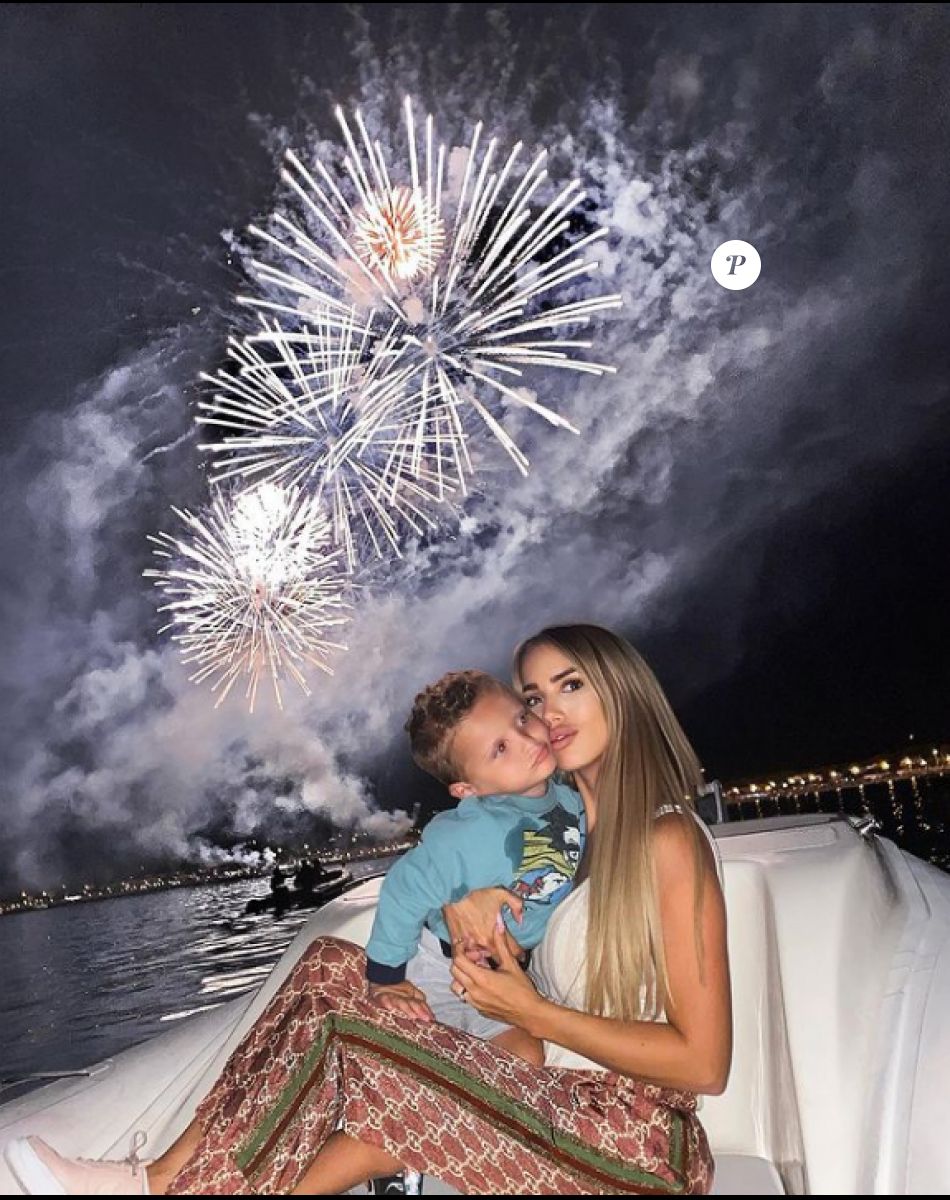 Manon Marsault et Julien Tanti ont eu deux enfants, Tiago et Angelina - Instagram