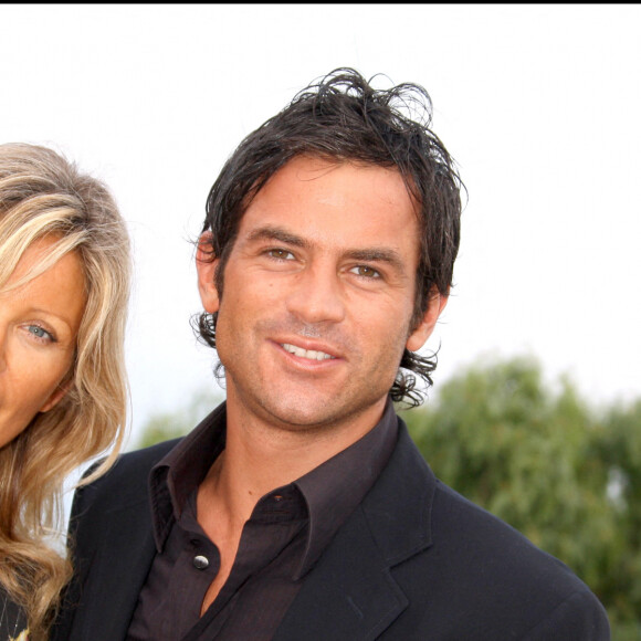 Filip Nikolic et son ex-compagne Valérie au 47ème festival de la télévision de Monte Carlo, le 12 juin 2007