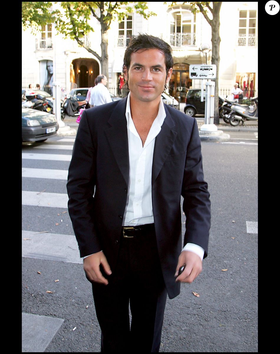 Filip Nikolic lors de la conférence de presse de rentrée de TF1 le 5 septembre 2006