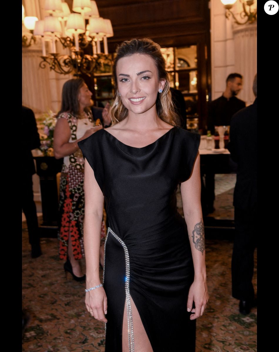 Inès Vandamme lors du gala de l'association "Les bonnes fées" à l'InterContinental Paris le 14 juin 2022. © Rachid Bellak / Bestimage