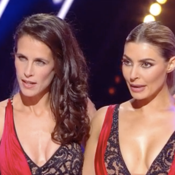 Clémence Castel en binôme avec Candice Pascal lors de la 12e saison de "Danse avec les stars" - TF1