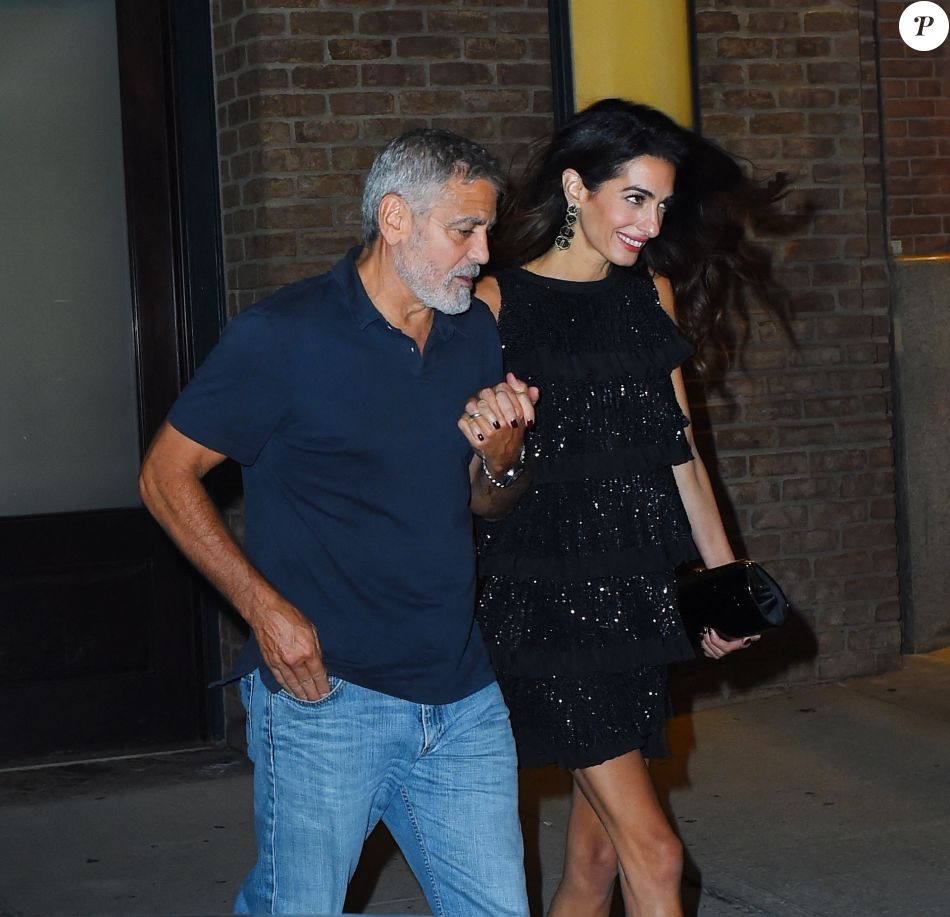 et Amal Clooney ont dîné au restaurant Locanda Verde à New York