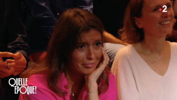 Ninon, la fille de Christophe Dechavanne très émue sur le plateau de "Quelle époque !" - France 2