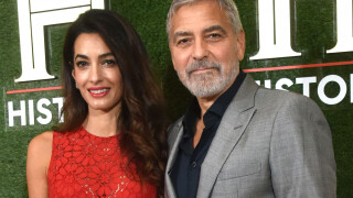 George et Amal Clooney amoureux face à leur grande amie Julia Roberts, magnifique en mini-jupe