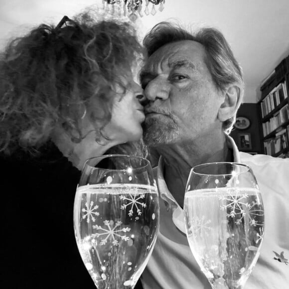 Denis Trierweiler, ex-mari de Valérie Trierweiler, avec sa femme, l'avocate Salomé Lux Trierweiler