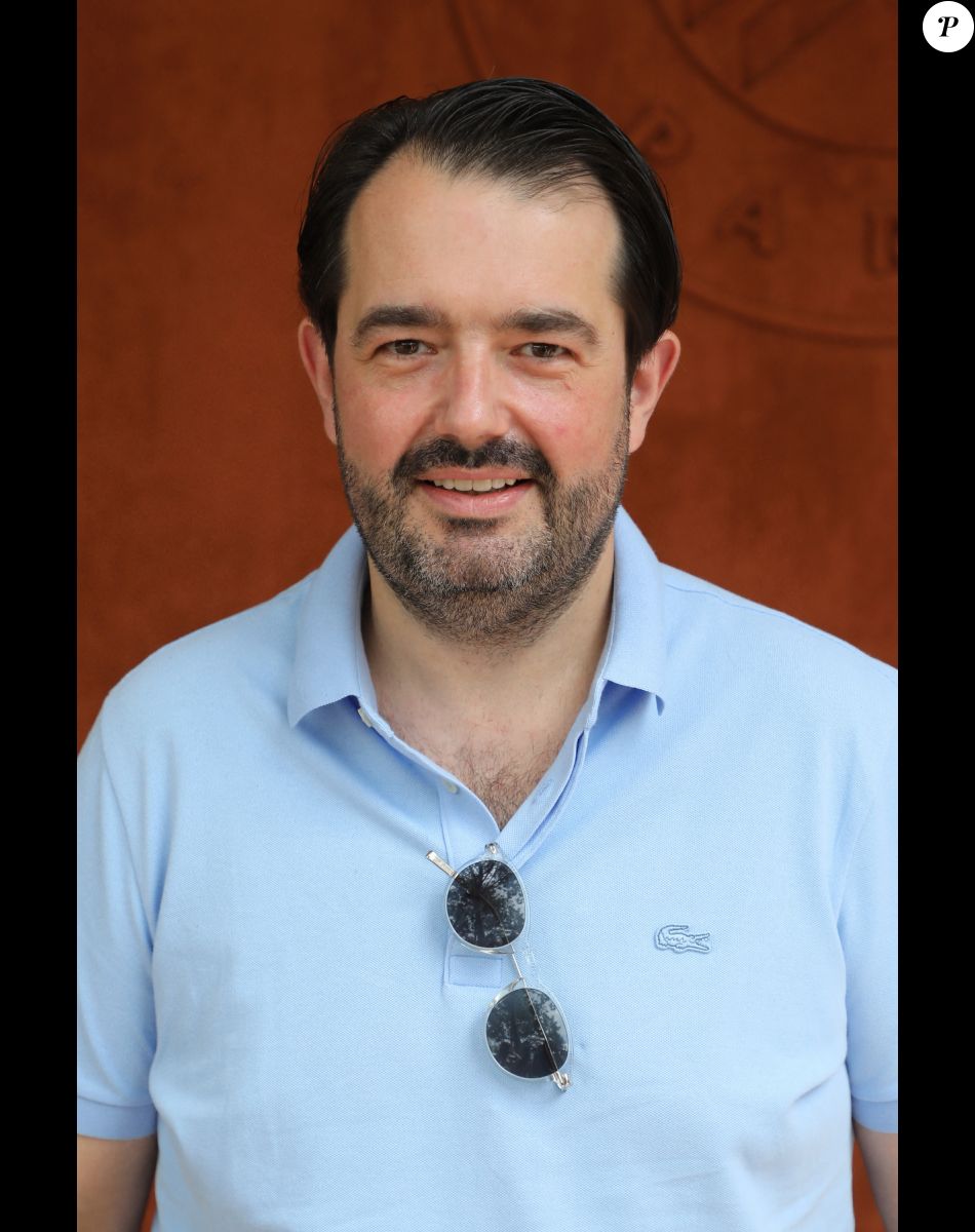Jean-François Piège au village des Internationaux de France de tennis de Roland Garros à Paris le 12 juin 2021. © Dominique Jacovides / Bestimage