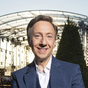 Stéphane Bern - Backstage de l'enregistrement de l'émission "Le concert de Paris" à la Tour Eiffel pour le 14 Juillet à Paris. © Pierre Perusseau-Tiziano da Silva / Bestimage 