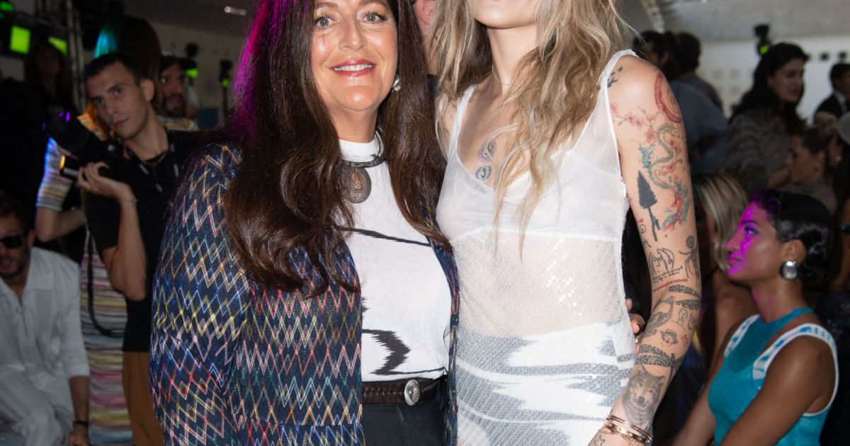 Angela Missoni, Paris Jackson au défilé Missoni Collection Prêt-à ...