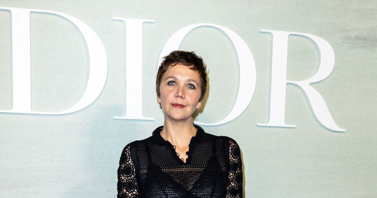 Maggie Gyllenhaal - Photocall du défilé Dior Collection Femme Prêt-à