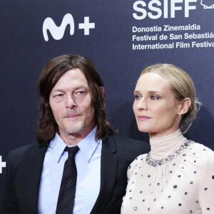 Diane Kruger, Norman Reedus à la première de "Marlowe" au 70ème Festival du Film de Saint-Sébastien, le 24 septembre 2022. 