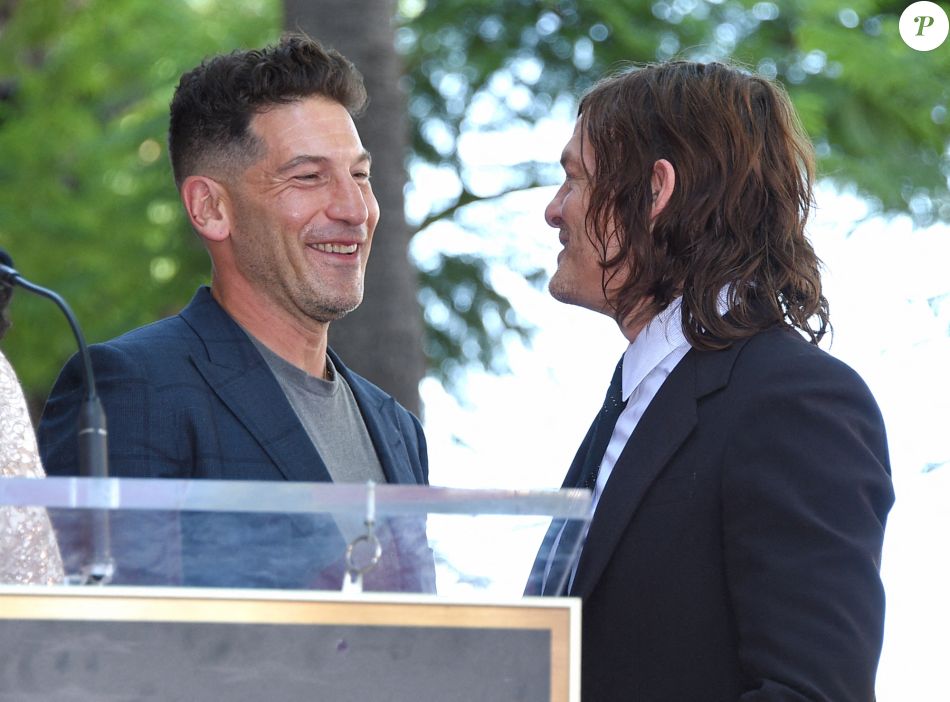 Norman Reedus Et Jon Bernthal Au Walk Of Fame Dhollywood Pour Le Dévoilement De Létoile De La 0874