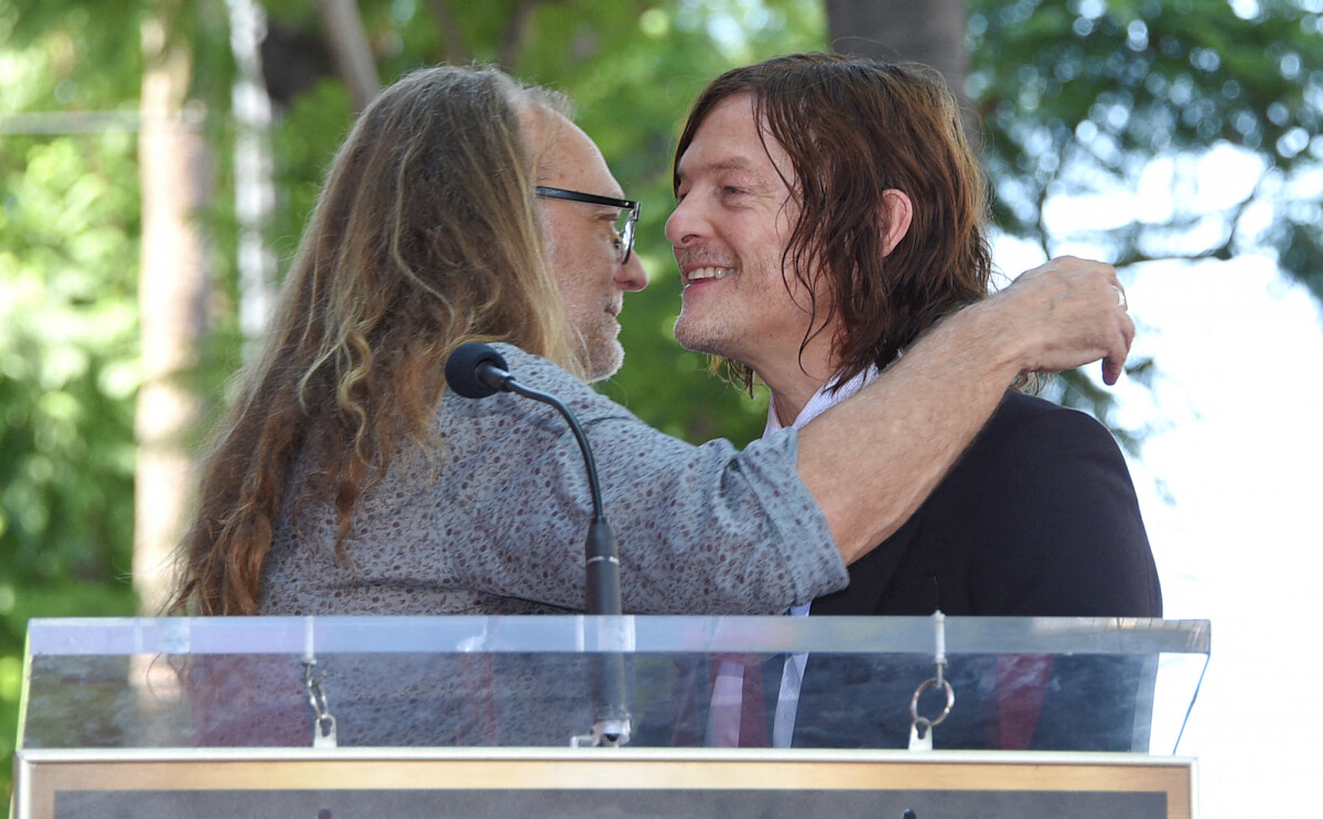 Photo : Norman Reedus Et Greg Nicotero Au Walk Of Fame D'Hollywood Pour ...