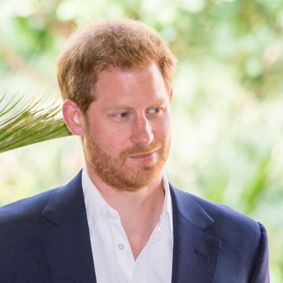 Le prince Harry, duc de Sussex, et Meghan Markle, duchesse de Sussex, se rendent à la réception des industries créatives et des entreprises à Johannesburg, le 2 octobre 2019. Sur place, le couple princier rencontre des représentants des milieux d'affaires britanniques et sud-africains dont des jeunes entrepreneurs locaux. 