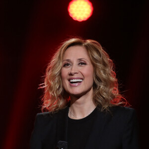 Exclusif - Lara Fabian - Enregistrement de l'émission "DiCaire Show", qui sera diffusée sur France 2 le 12 mars, à Paris. Le 7 mars 2016 © Denis Guignebourg / Bestimage 