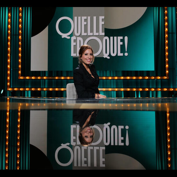 Léa Salamé sur le plateau de "Quelle époque"