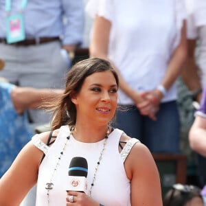 Marion Bartoli lors des Internationaux de France de Tennis de Roland Garros à Paris le 2 juin 2018. © Dominique Jacovides-Cyril Moreau / Bestimage 