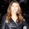 Jessica Biel pour la promo de Valentine's Day à New York le 10 février