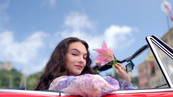 Deva Cassel, la fille de M.Bellucci et V.Cassel, égérie de la campagne du parfum "Dolce Lily" de Dolce & Gabbana. Milan. Le 22 mai 2022. 