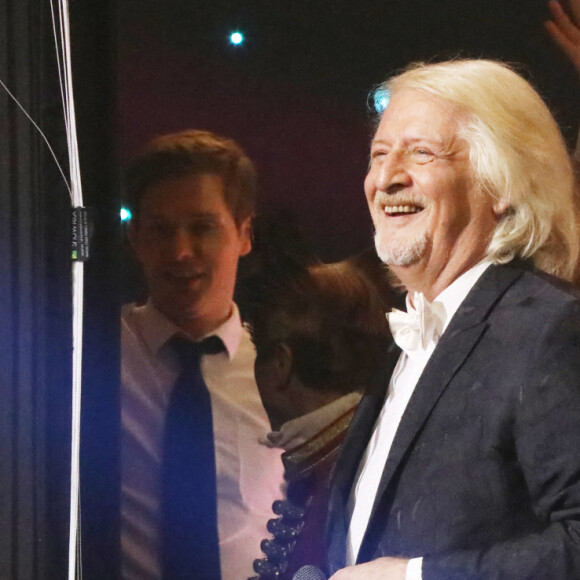 Exclusif - Patrick Sébastien - Spectacle "Le plus grand cabaret du monde" présenté par Patrick Sébastien au Dôme de Paris le 5 novembre 2021. © Bahi/Bestimage