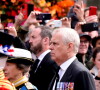 Le prince Andrew, duc d'York - Arrivées au service funéraire à l'Abbaye de Westminster pour les funérailles d'Etat de la reine Elizabeth II d'Angleterre le 19 septembre 2022. © Jacovides-Moreau Bestimage 