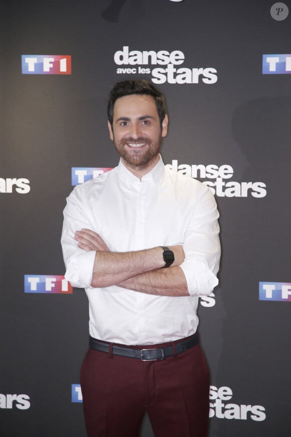 Camille Combal - Photocall de la saison 9 de l'émission "Danse avec les stars" (DALS) au siège de TF1 à Boulogne-Billancourt le 11 septembre 2018. © Christophe Aubert via Bestimage 