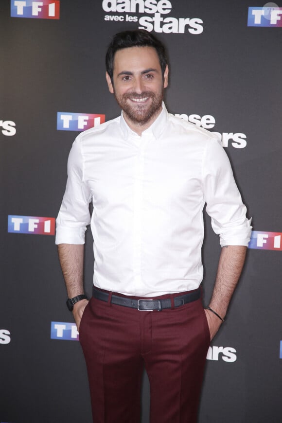 Camille Combal - Photocall de la saison 9 de l'émission "Danse avec les stars" (DALS) au siège de TF1 à Boulogne-Billancourt le 11 septembre 2018. © Christophe Aubert via Bestimage 