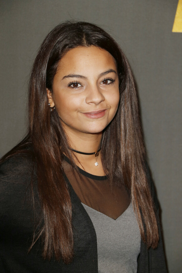 La chanteuse Sindy (Sindy Auvity) - Avant-première du film "Alliés" au cinéma UGC Normandie à Paris, le 20 novembre 2016. © Christophe Aubert via Bestimage 