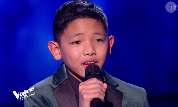 Aivan, finaliste de "The Voice Kids 2022" dans l'équipe de Patrick Fiori